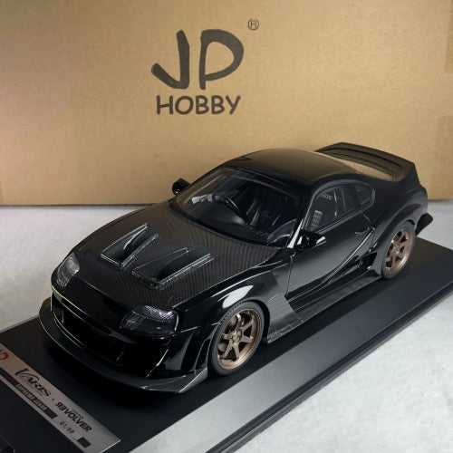 Peako Models 1:18 Toyota Supra (JZA80) Widebody Varis Supreme in Black