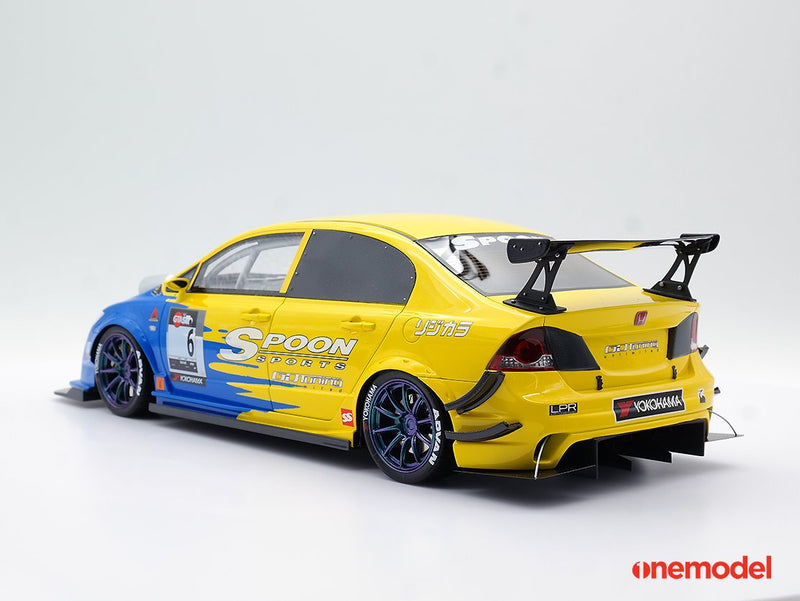 One Model 1:18 Honda Civic Type-R FD2 Spoon Sports