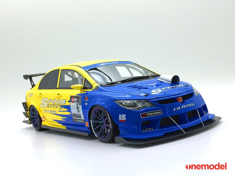 One Model 1:18 Honda Civic Type-R FD2 Spoon Sports