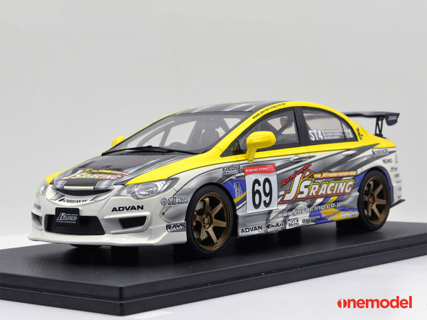 One Model 1:18 Honda Civic Type-R FD2 J's Racing Version