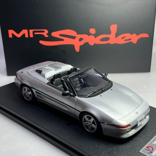 Peako Models 1:18 Toyota MR2 Spyder SW20 1996 in Silver