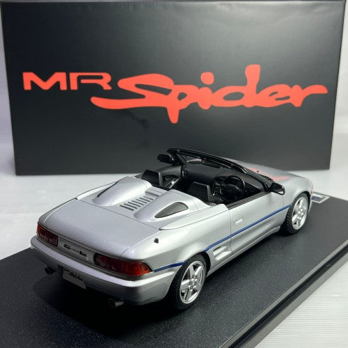 Peako Models 1:18 Toyota MR2 Spyder SW20 1996 in Silver