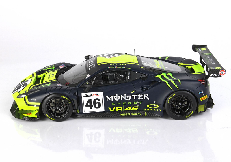 BBR Models 1:18 Ferrari 488 GT3 Valentino Rossi  Team "Kessel "