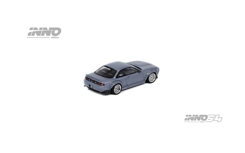 INNO64 1:64 Nissan Silvia (S14) Rocket Bunny Boss Aero in Grey