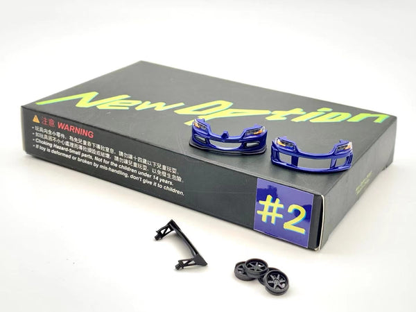 Mitsubishi Lancer EVO XI Blue Tuning Parts #2