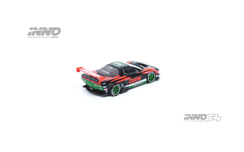 INNO64 1:64 Honda NSX (NA1) Auto Fashion Rocket Bunny V2 Aero "CASTROL" Concept Livery