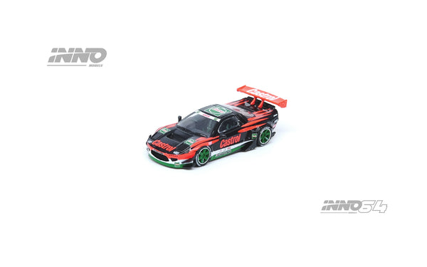 INNO64 1:64 Honda NSX (NA1) Auto Fashion Rocket Bunny V2 Aero "CASTROL" Concept Livery