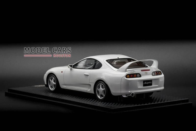 One Model 1:18 Toyota Supra JZA80 MK4 White