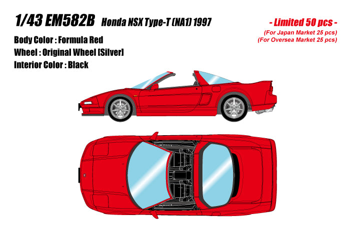 EIDOLON 1:43 Honda NSX (NA1) type T (NA1) 1997