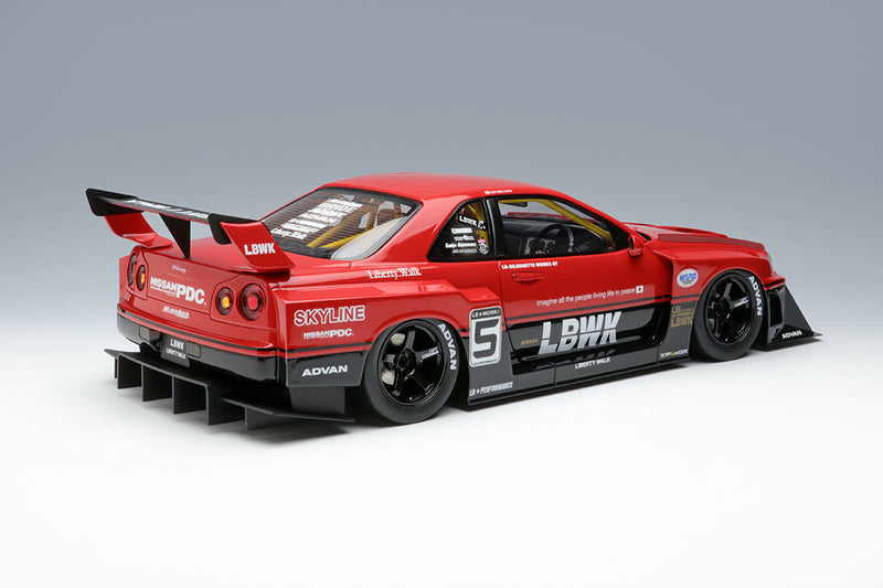 EIDOLON 1:18 Nissan Skyline (ER34) LBWK Super Silhouette Tokyo Auto Salon 2020