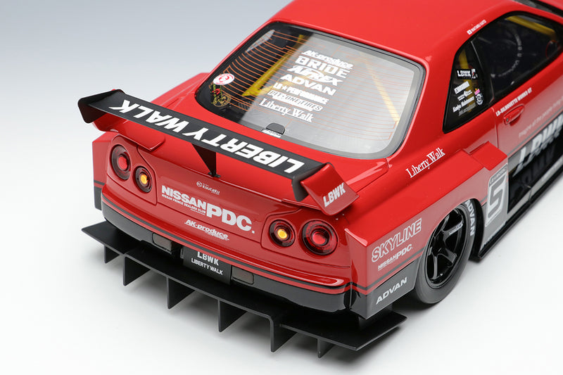 EIDOLON 1:18 Nissan Skyline (ER34) LBWK Super Silhouette Tokyo Auto Salon 2020