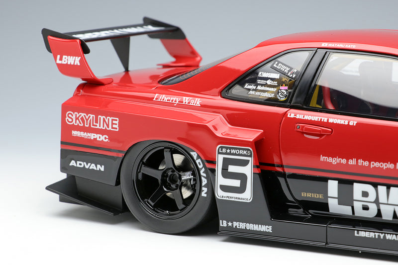 EIDOLON 1:18 Nissan Skyline (ER34) LBWK Super Silhouette Tokyo Auto Salon 2020