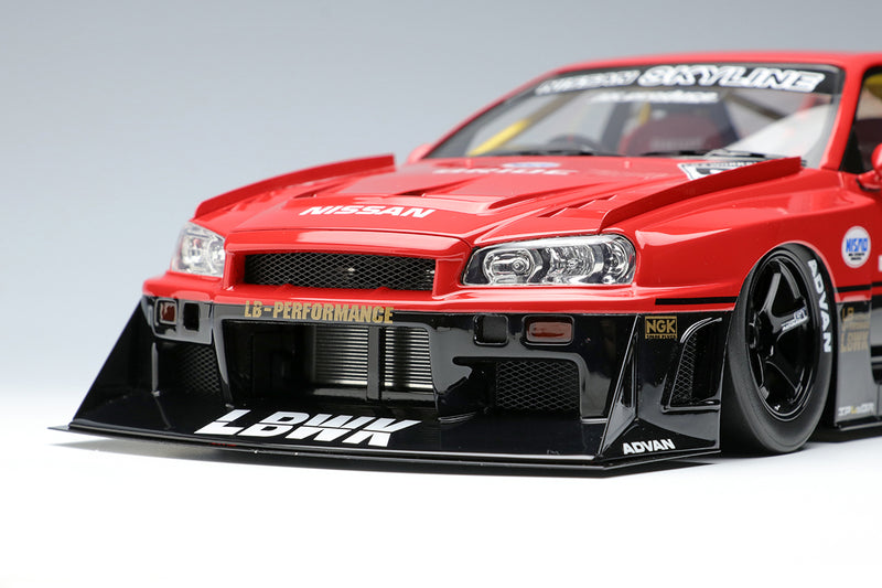 EIDOLON 1:18 Nissan Skyline (ER34) LBWK Super Silhouette Tokyo Auto Salon 2020