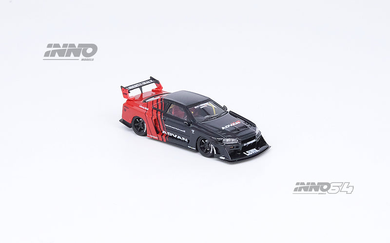 INNO64 1:64 Nissan Skyline (ER34) Super Silhouette "LBWK" with "ADVAN" Livery