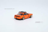 INNO Models 1:64 Nissan Silvia S14 Rocket Bunny Boss Aero with Rack and Bikes