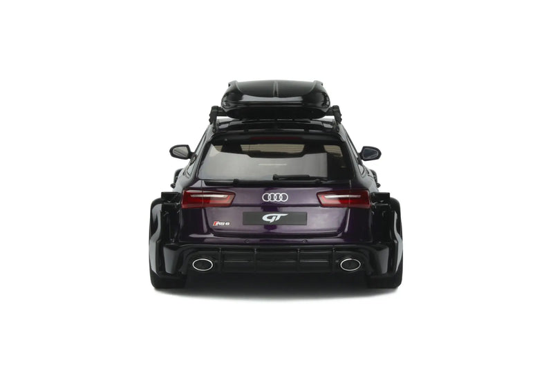 GT Spirit 1:18 Audi RS6 Avant (C7) with Body Kit and Roof Rack in Purple