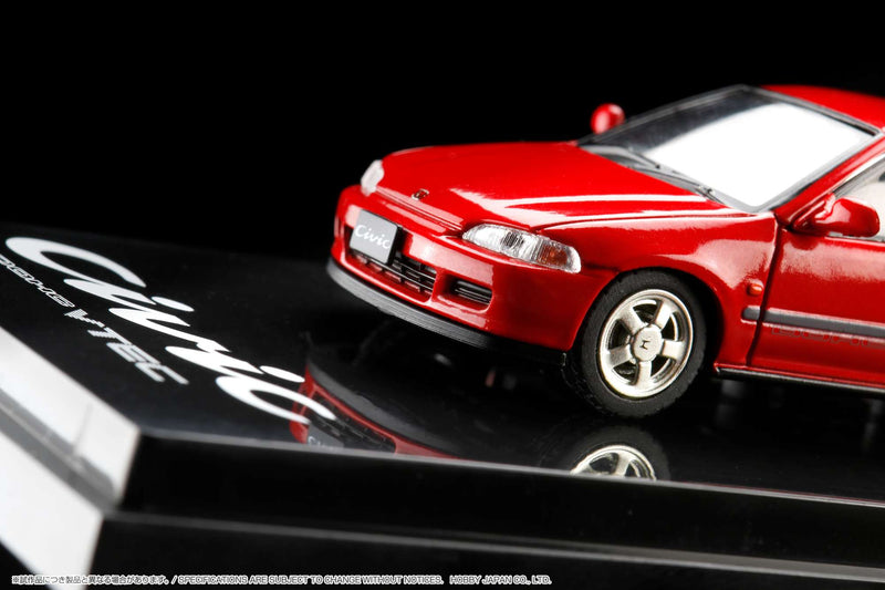 Hobby Japan 1:64 Honda Civic (EG6) SiR-S with Engine Display in Milano Red