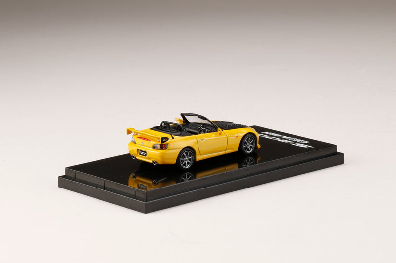 Hobby Japan 1:64 Honda S2000 Mugen Indy Yellow Pearl