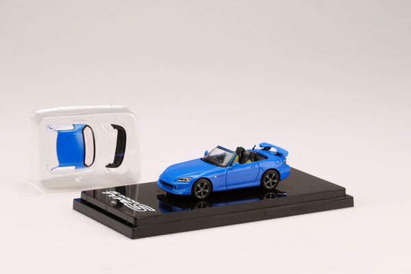 Hobby Japan 1:64 Honda S2000 (AP2) Apex Blue Pearl with Removable Hardtop