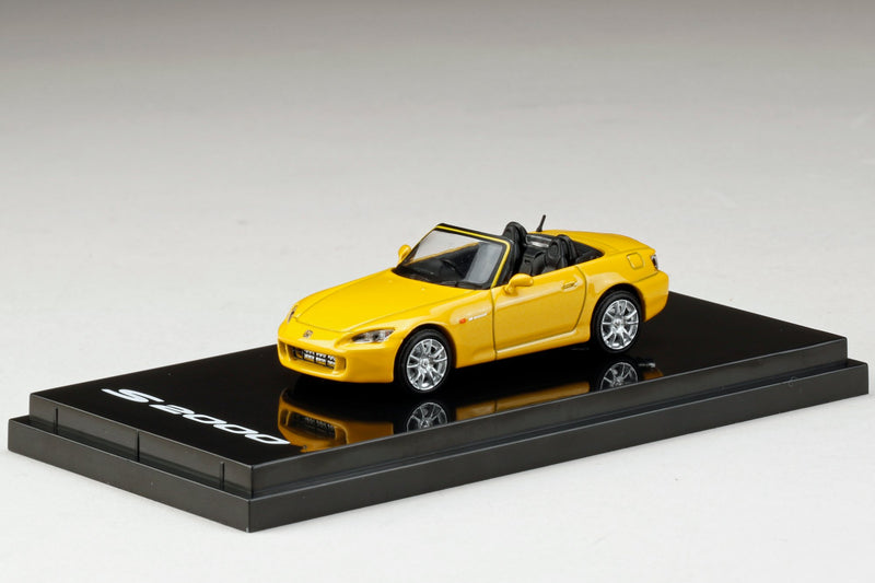 Hobby Japan 1:64 Honda S2000 (AP1) Type 200 Indy Yellow Pearl