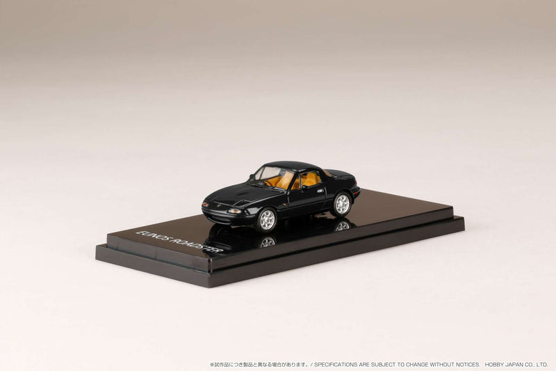 Hobby Japan 1:64 Mazda Eunos Roadster (NA6C) V-Special in Brilliant Black