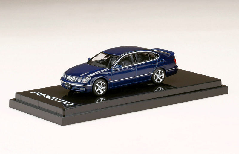 Hobby Japan 1:64 Toyota Aristo V300 Vertex Edition in Dark Blue Mica