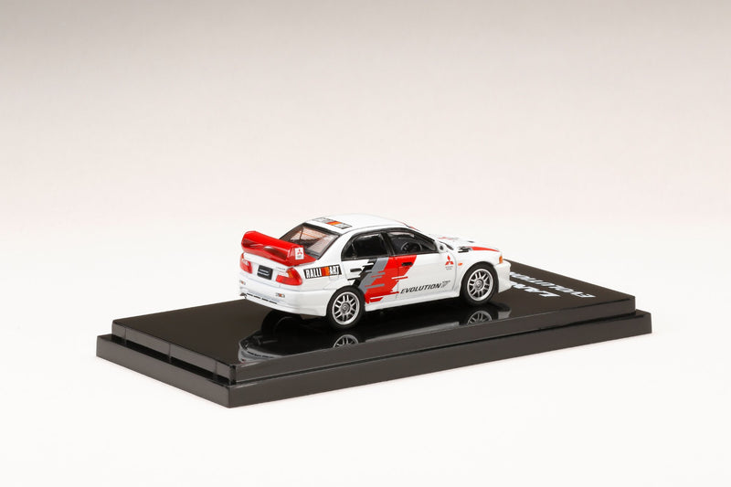 Hobby Japan 1:64 Mitsubishi Lancer GSR Evolution 5 (CP9A) 1998 Gr. A Promotion Model