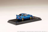 Hobby Japan 1:64 Subaru Impreza 22B STi Version (GC8改) with EJ Engine Display in Sonic Blue Mica
