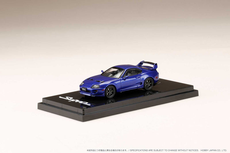 Hobby Japan 1:64 Toyota Supra (A80) JDM Performance Edition in Blue Mica Metallic