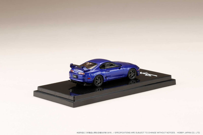 Hobby Japan 1:64 Toyota Supra (A80) JDM Performance Edition in Blue Mica Metallic