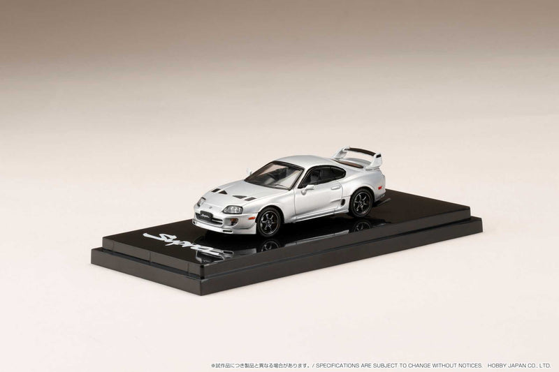 Hobby Japan 1:64 Toyota Supra (A80) JDM Performance Edition in Silver Metallic