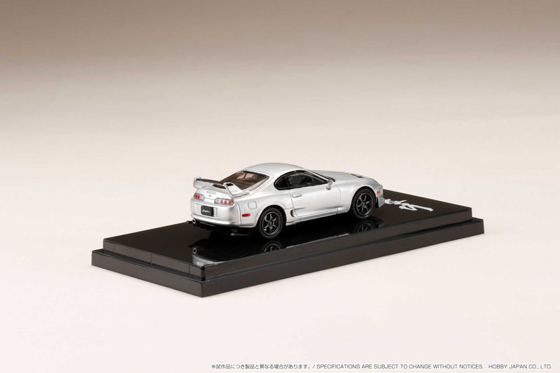 Hobby Japan 1:64 Toyota Supra (A80) JDM Performance Edition in Silver Metallic