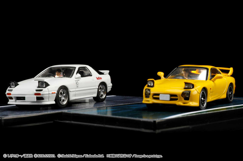 Hobby Japan 1/64 Mazda RX-7 (FD3S) Project D Keisuke Takahashi (Diorama Set)