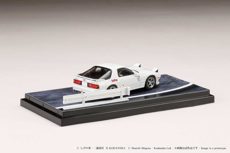 Hobby Japan 1/64 Mazda RX-7 (FC3S) RedSuns / Ryosuke Takahashi (Diorama Set)