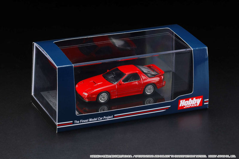 Hobby Japan 1:64 Mazda RX-7 FC3S GT-X in Braze Red