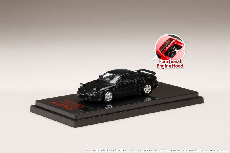 Hobby Japan 1:64 Toyota MR2 (SW20) GT-S 1996 / Open Headlight in Black