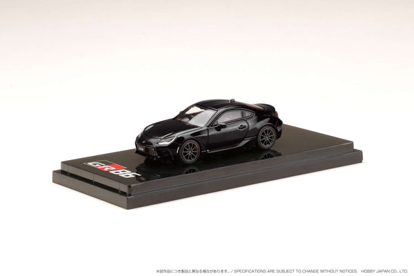 Hobby Japan 1:64 Toyota GR86 RZ Edition in Crystal Black Silica