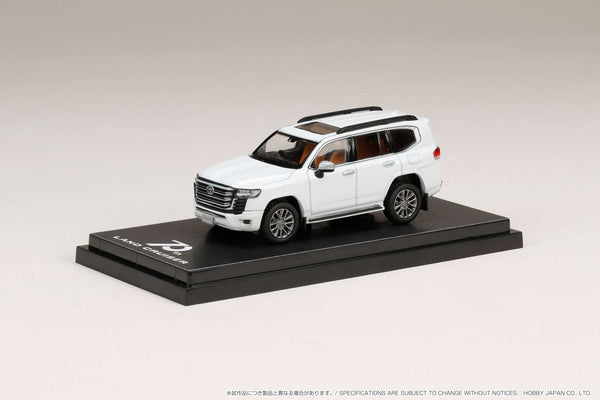 Hobby Japan 1:64 Toyota Land Cruiser (JA300W) ZX in Pearl White