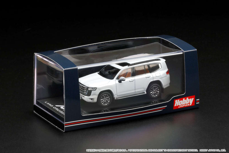 Hobby Japan 1:64 Toyota Land Cruiser (JA300W) ZX in Pearl White