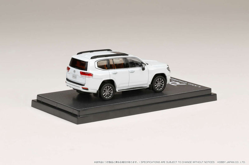 Hobby Japan 1:64 Toyota Land Cruiser (JA300W) ZX in Pearl White