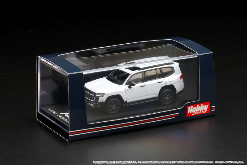 Hobby Japan 1:64 Toyota Land Cruiser (JA300W) GR Sport in Pearl White