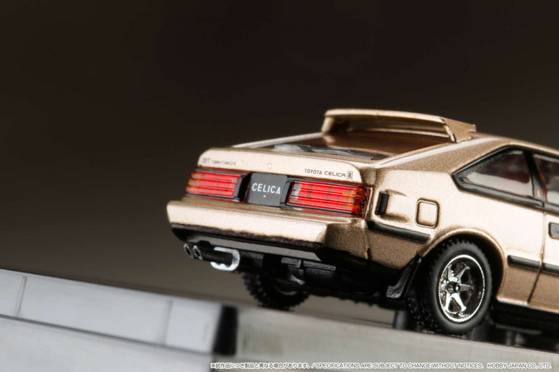 Hobby Japan 1:64 Toyota Celica XX (A60) 1983 2000GT TWINCAM24 Customized Version in Camel Beige Metallic