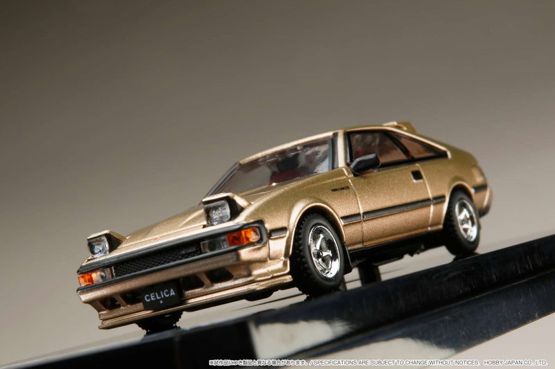 Hobby Japan 1:64 Toyota Celica XX (A60) 1983 2000GT TWINCAM24 Customized Version in Camel Beige Metallic