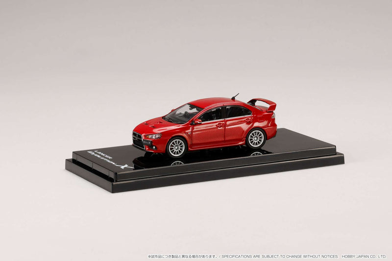 Hobby Japan 1:64 Mitsubishi Lancer Evolution X in Red Metallic