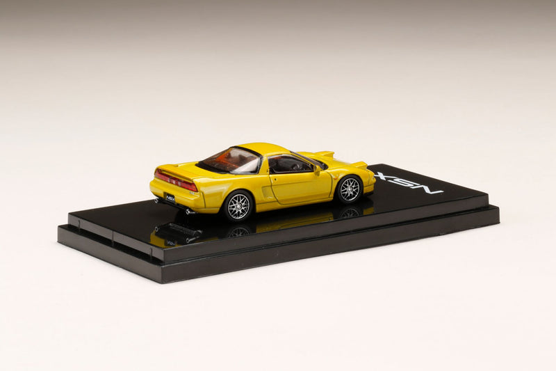 Hobby Japan 1:64 Honda NSX (NA2) 1997 Type S ZERO in Indy Yellow Pearl with Engine Display Model