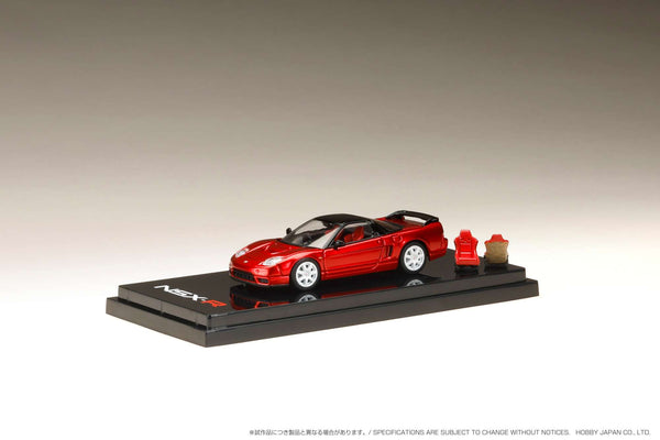 Hobby Japan 1:64 Honda NSX-R (NA2) with Genuine Seats Display Model in Pearl Red