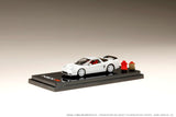 Hobby Japan 1:64 Honda NSX-R (NA2) with Genuine Seats Display Model in Pearl White