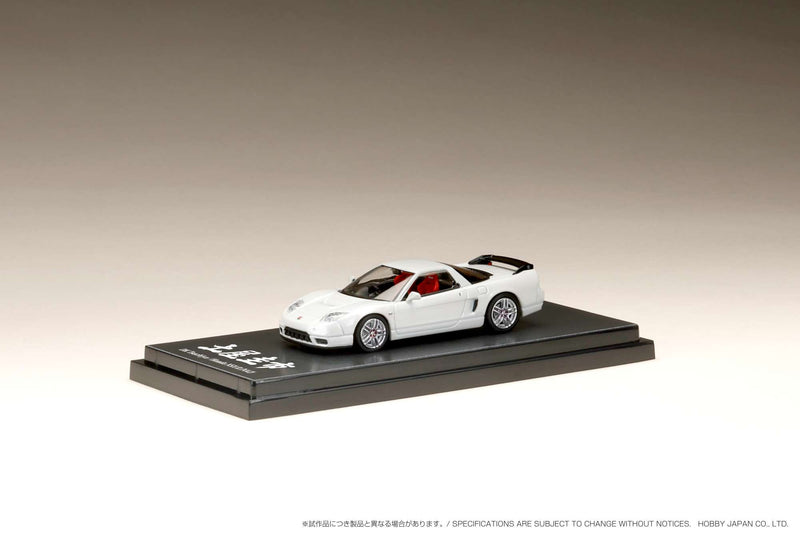 Hobby Japan 1:64 Honda NSX-R (NA2) DK Tsuchiya Spec in Pearl White