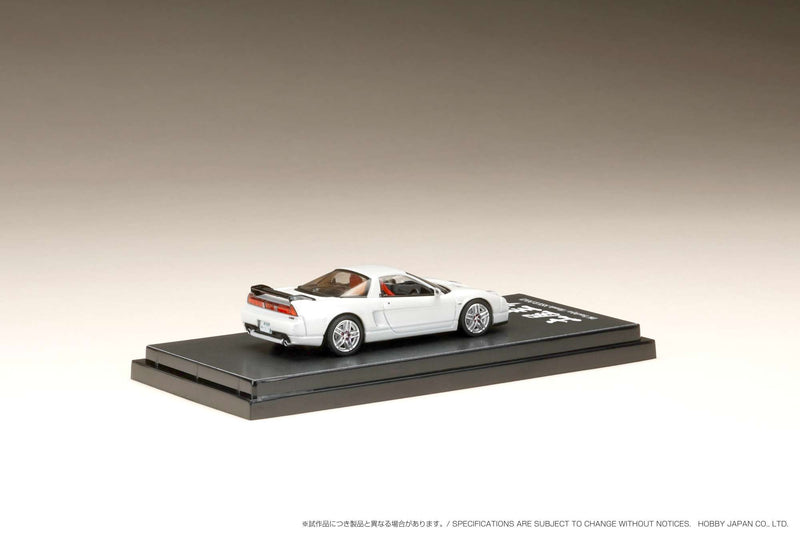 Hobby Japan 1:64 Honda NSX-R (NA2) DK Tsuchiya Spec in Pearl White