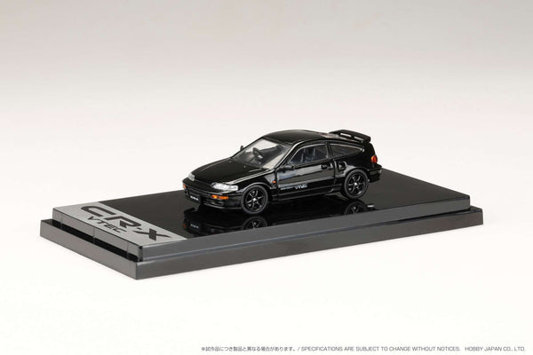 Hobby Japan 1:64 Honda CR-X SiR (EF8) J.D.M. Customized Style in Black